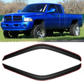 in-Channel Window Rain Guards for 1994-2001 Dodge Ram 1500 - Front