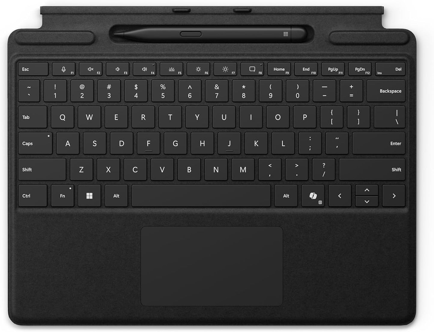 Microsoft Surface Pro Keyboard with Slim Pen 2 Bundle for Pro 8, 9