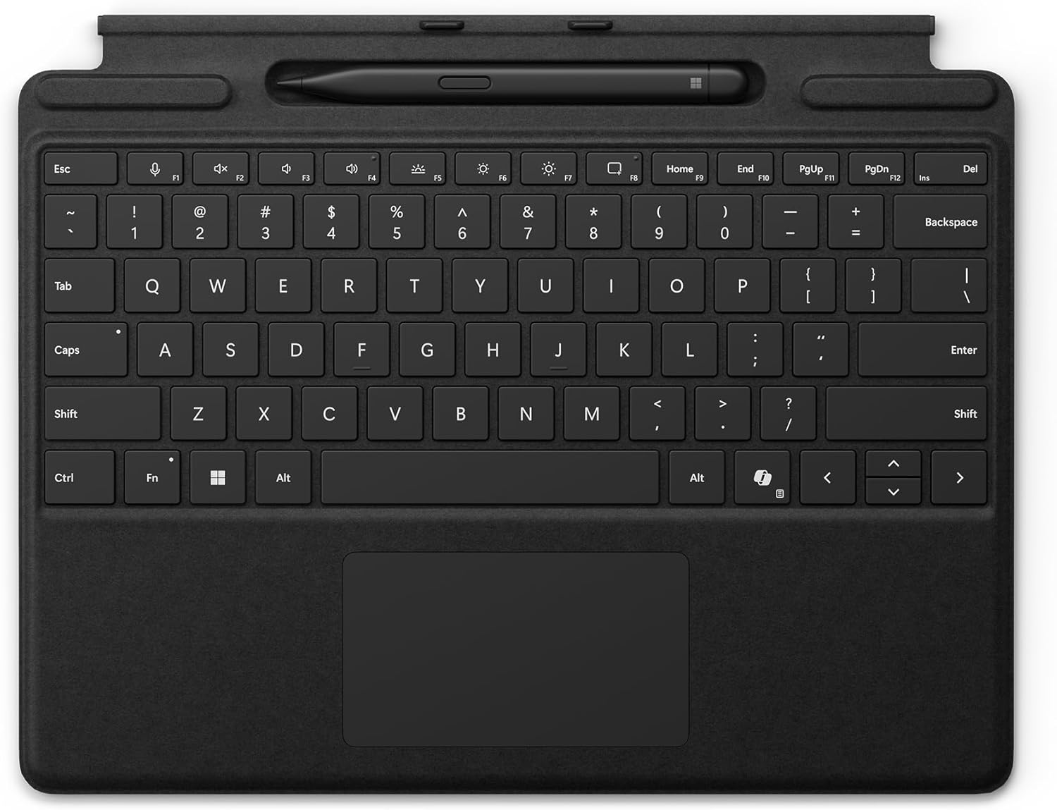 Microsoft Surface Pro Keyboard with Slim Pen 2 Bundle for Pro 8, 9