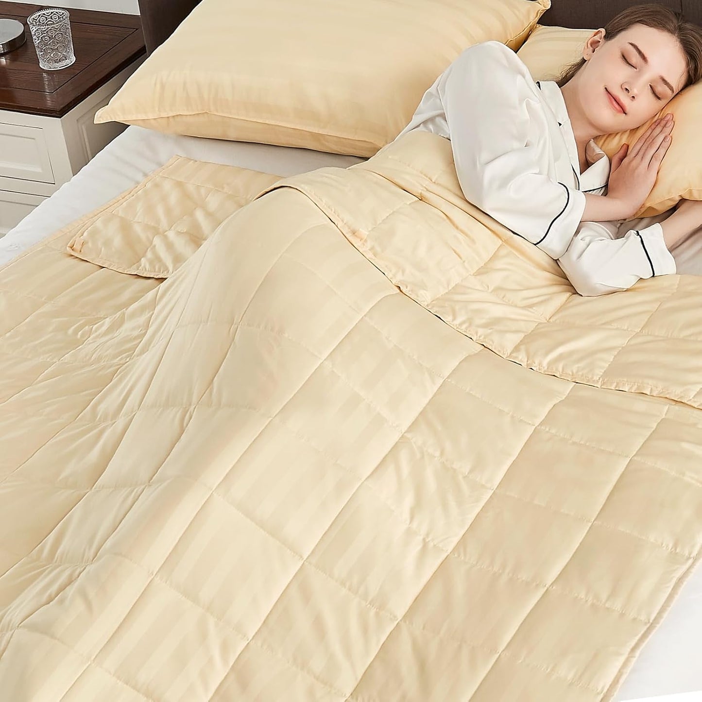 Ultra Soft Cooling Weighted Blanket for Kids - Cozy Comfort