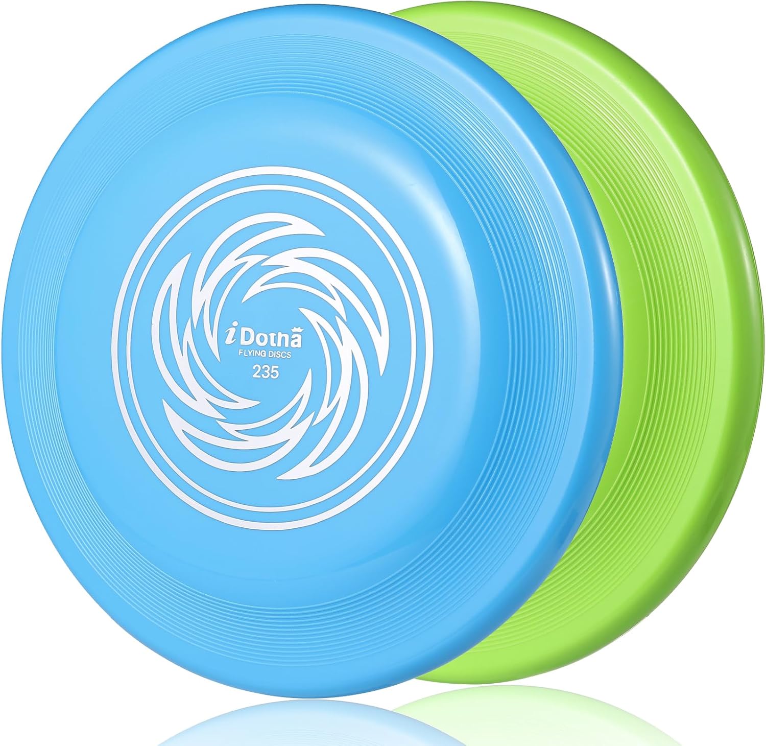 2 Pack Lightweight Competition Flying Discs - Ultimate Fun!
