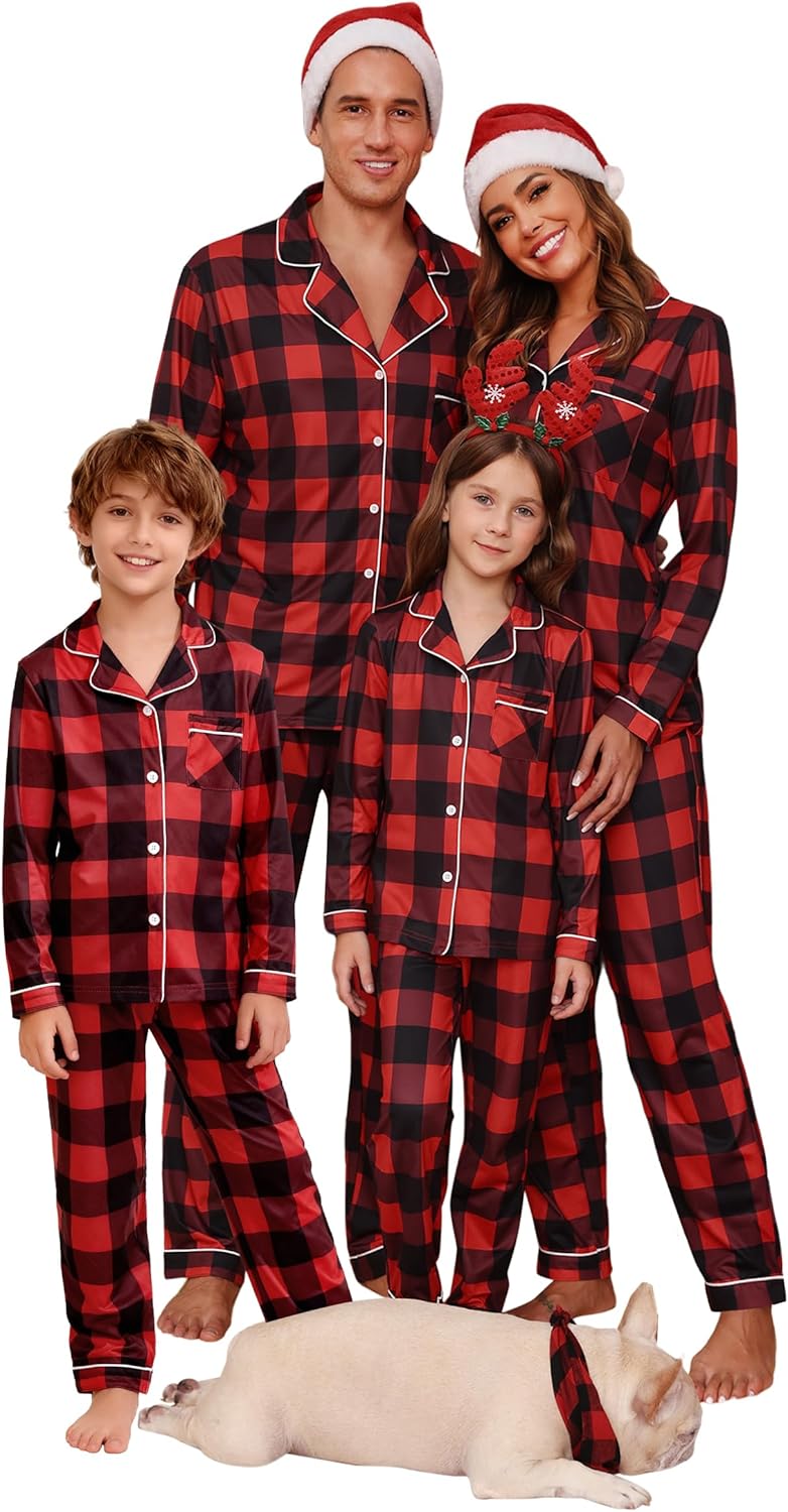 iClosam Christmas Family Matching Pajamas for Holiday Fun