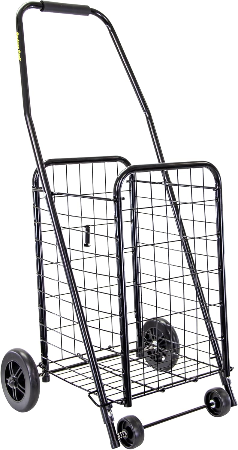 Cruiser Cart Sport Foldable Grocery Cart on Wheels for Easy Use