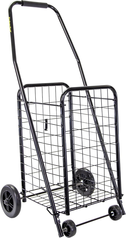 Cruiser Cart Sport Foldable Grocery Cart on Wheels for Easy Use