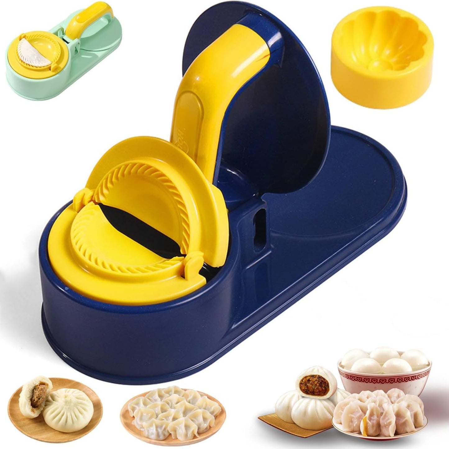 3-in-1 Dumpling Maker Set - Easy Dough Press