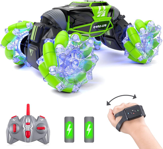Transforming RC Car: Gesture Control, 4WD, 360 Stunts