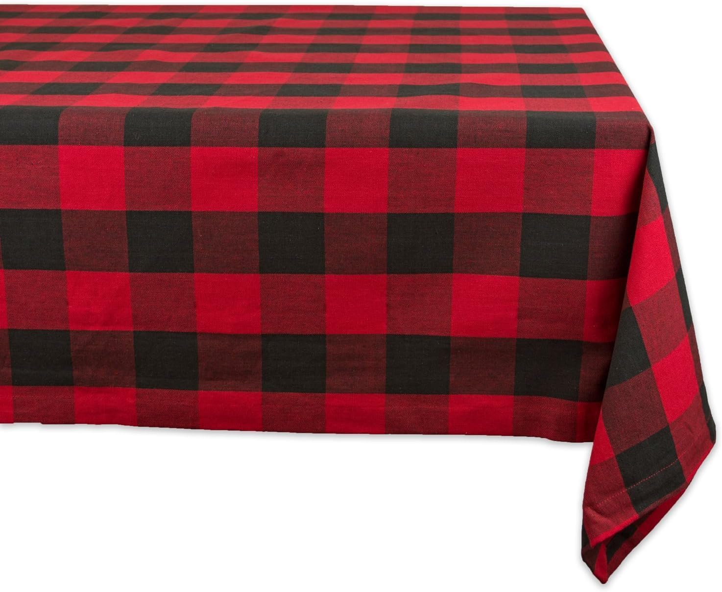 DII Buffalo Check Tablecloth: Classic Farmhouse Style