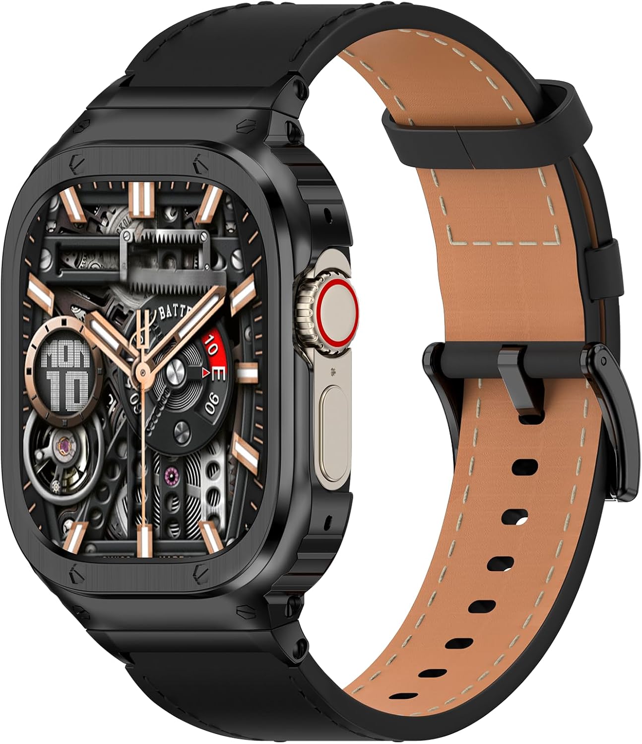 SUPLINK Stainless Steel Case and Band for Apple Watch Series