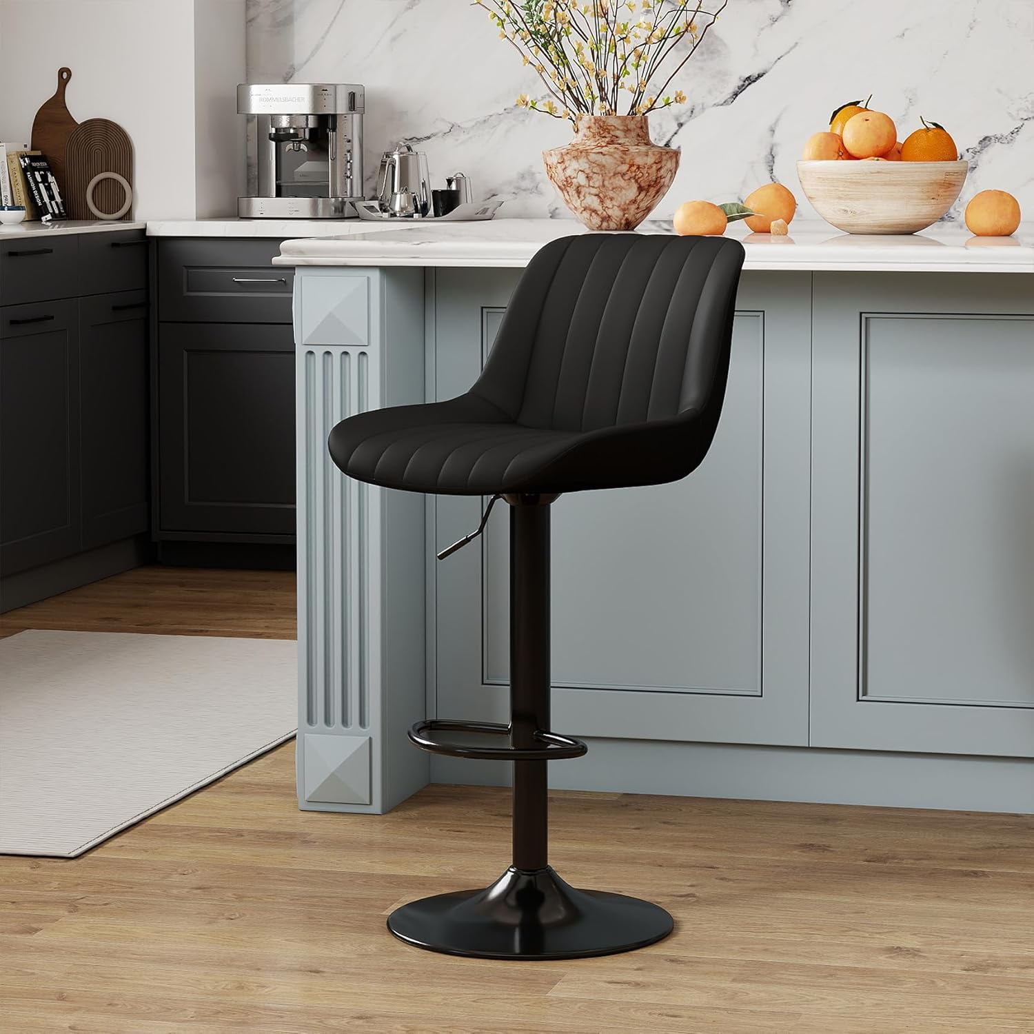 Youhauchair Swivel Counter Height Bar Stools for Modern Spaces