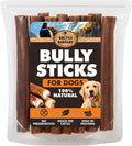Bully Sticks for Dogs - Low Odor, Grass-Fed Chews for Chewers