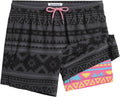 maamgic Mens 5 Inch Stretch Swimming Shorts - Slim Fit Quick Dry