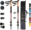 Carbon Fiber Trekking Poles - Ultra Light, Quick Locking