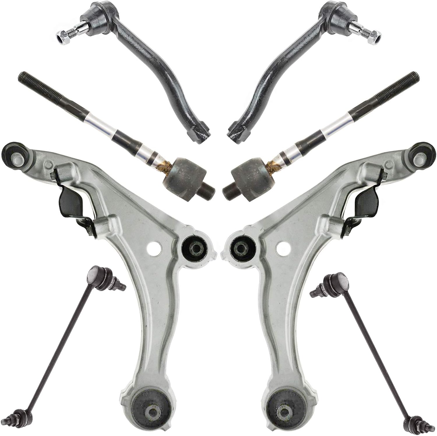 TRQ Front Steering & Suspension Kit for 2009-2014 Nissan Maxima
