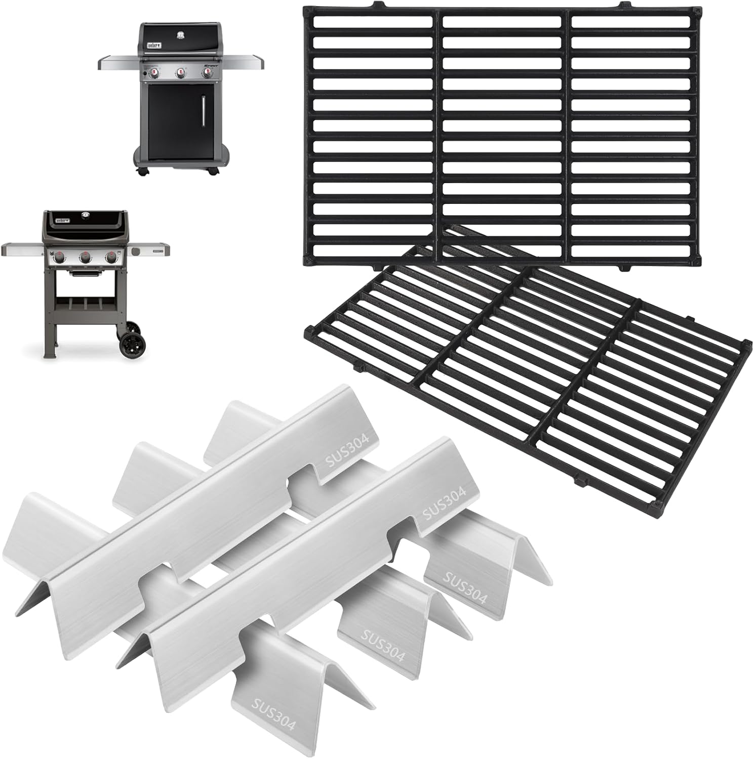 GS4 Spirit II Grill Replacement Parts for Weber Grills E310 E320
