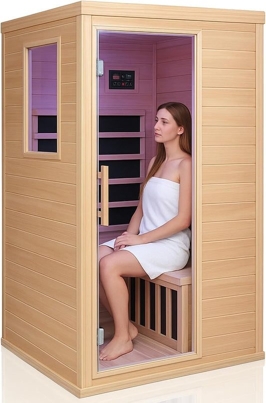 1350W Far Infrared Home Sauna for Relaxation and Wellness