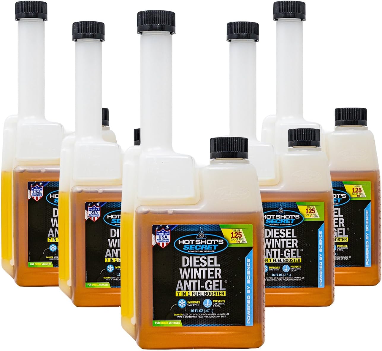 Hot Shot's Secret Diesel Winter Anti-Gel Fuel Treatment 5 Pack