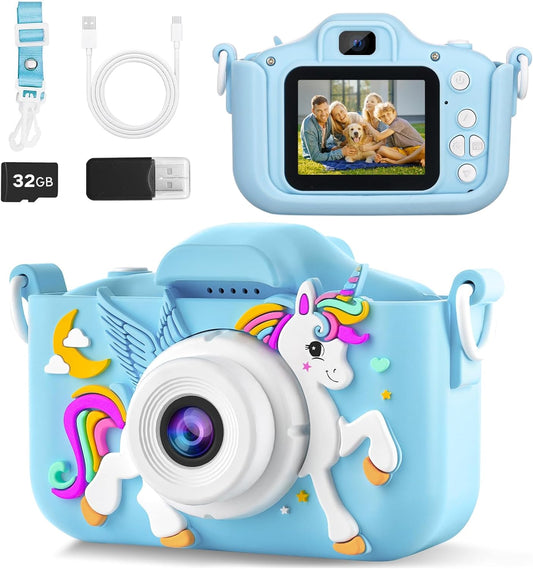 1080P HD Kids Camera - Capture Memories in Style!