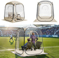 VEVOR Pop Up Sports Tent - Clear Bubble Tent for 1-6 People