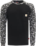 FR Crewneck Work Shirt for Men 7oz Midweight Flame Resistant - CAT2