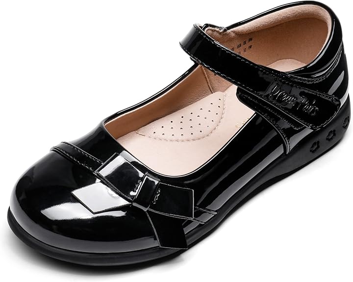 DREAM PAIRS Girls School Uniform Shoes Mary Jane Dress Flats