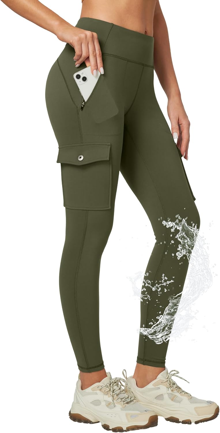 Ewedoos Hiking Pants for Women with Zipper Pockets and Comfort