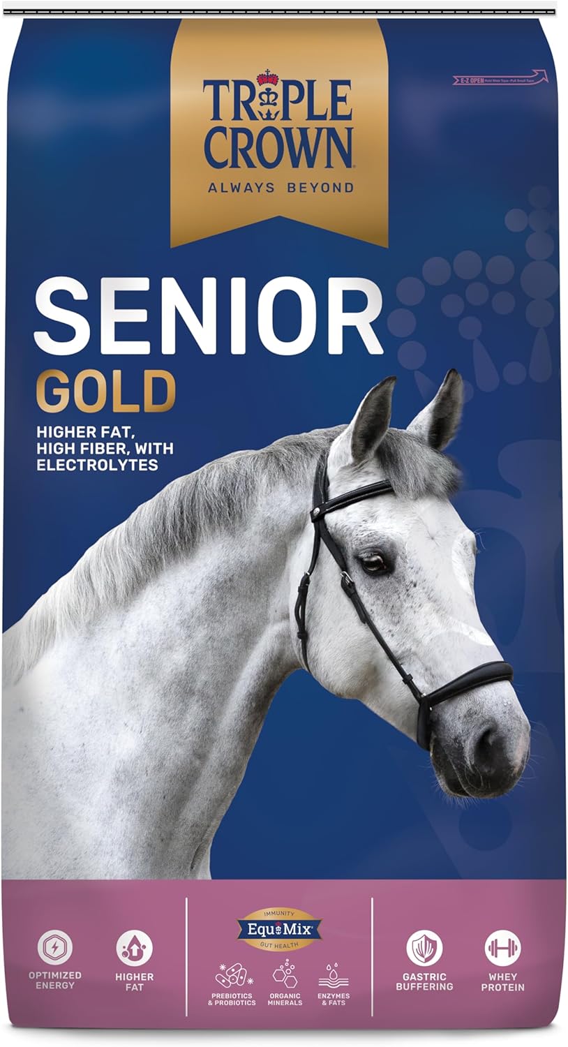 Triple Crown Senior Gold Premium Horse Feed for Active Horses