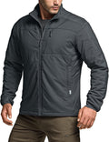 CQR Men's Lightweight Insulated Jacket - Windproof Packable Warm nylon