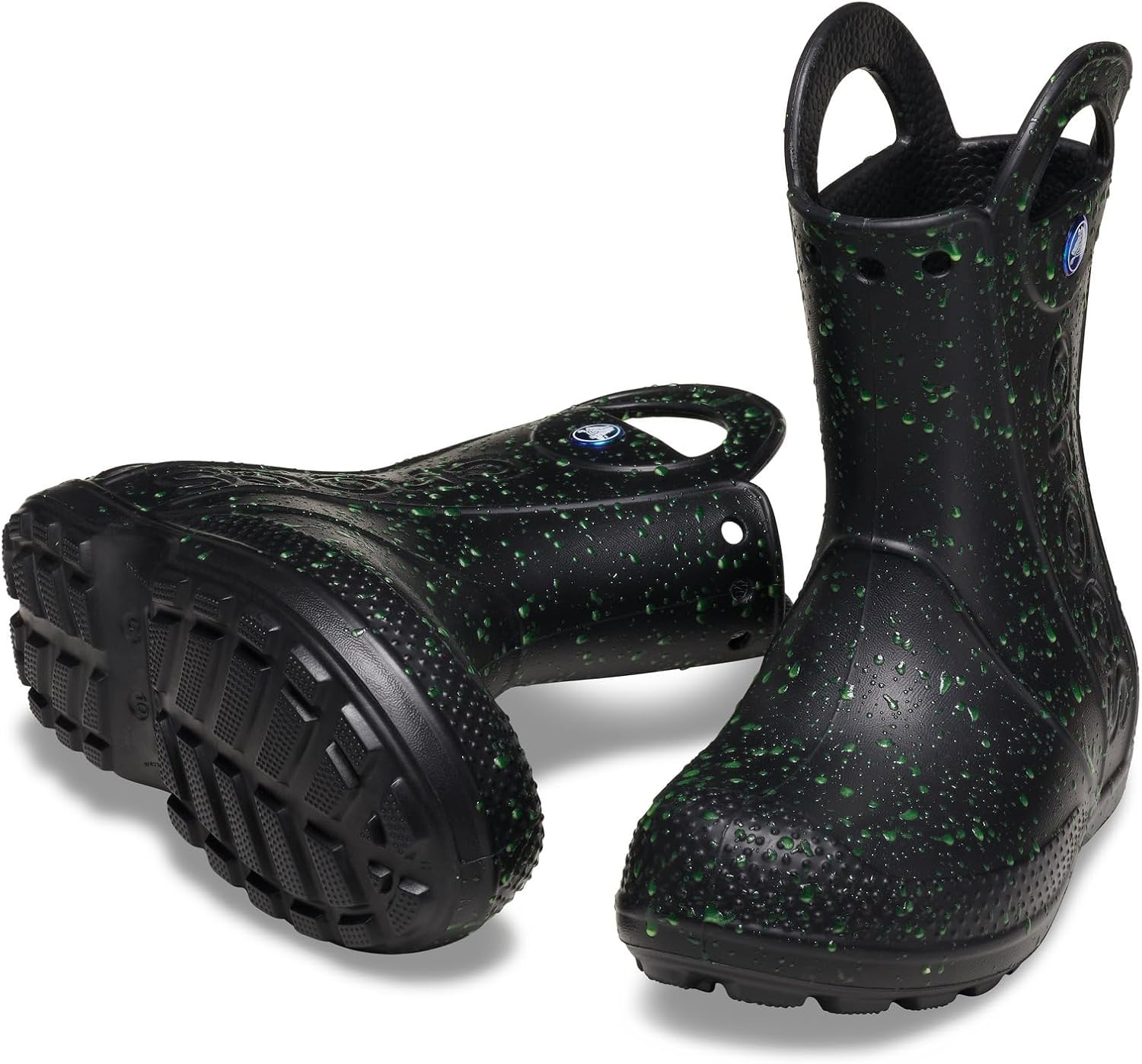 Crocs Kids Handle It Rain Boots for Cozy Puddle Jumping Fun