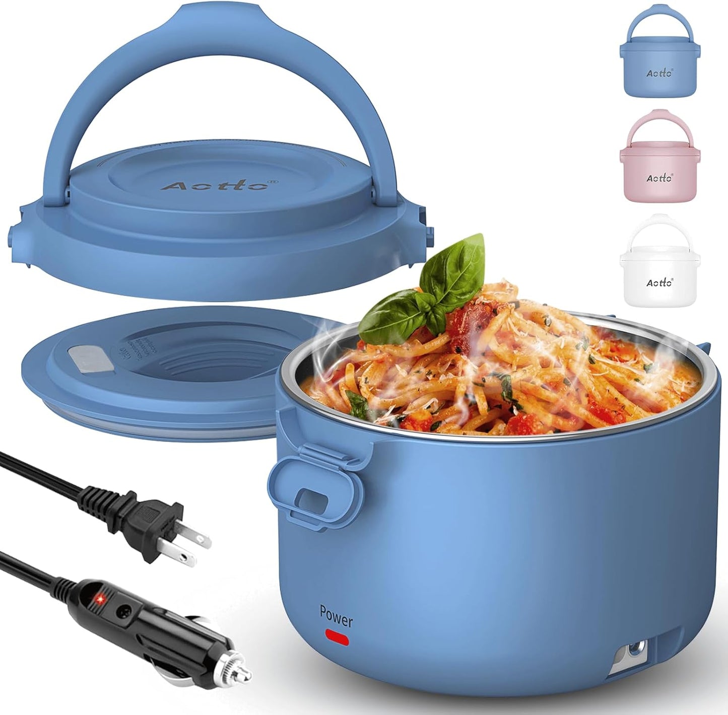 Aotto Electric Lunch Box - Portable Food Warmer for Travel