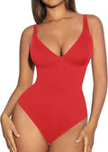 FeelinGirl Shapewear Bodysuit Deep V Neck Tummy Control (Style FRYD)