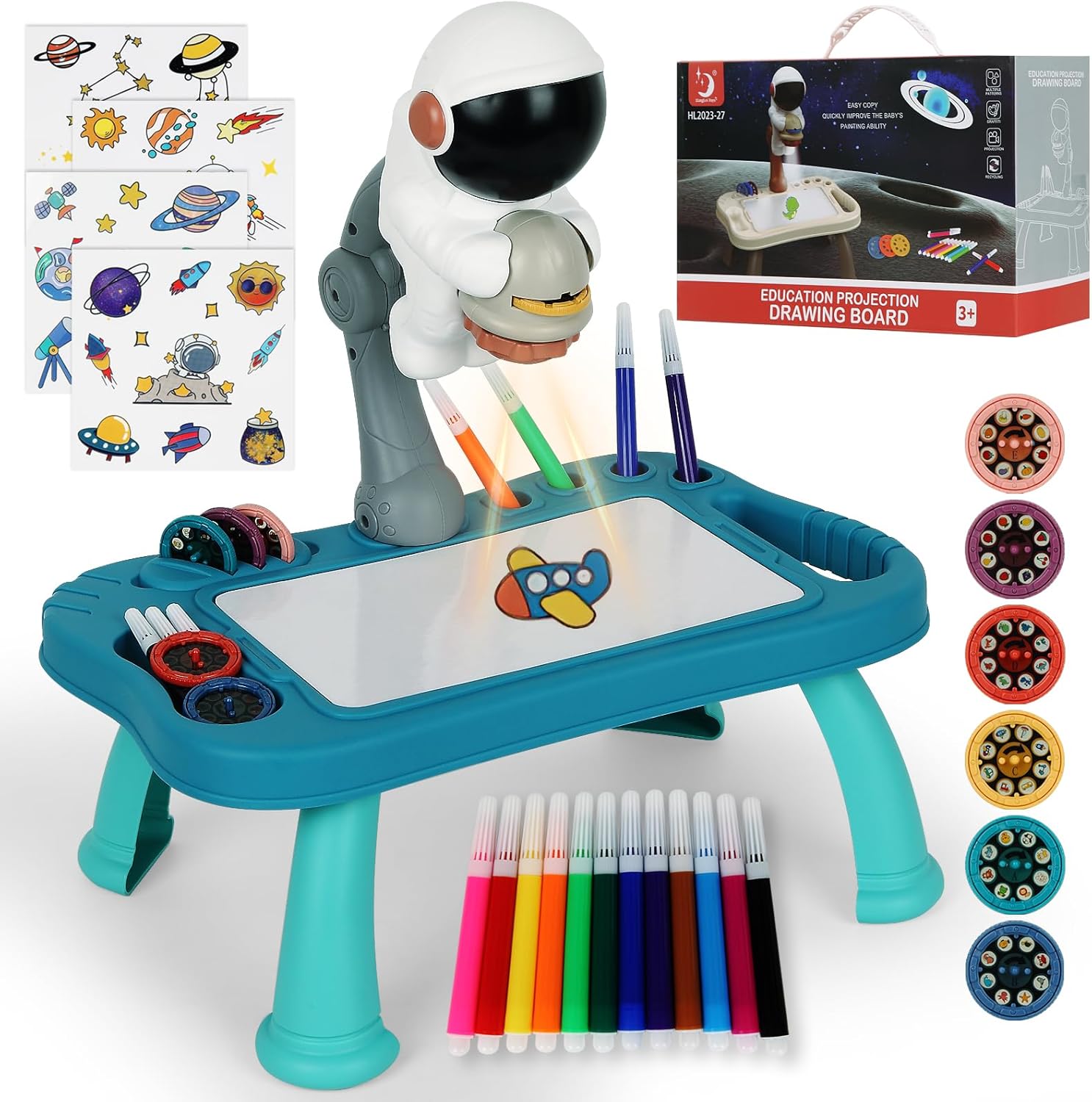 Astronaut Sketch Projector for Creative Kids