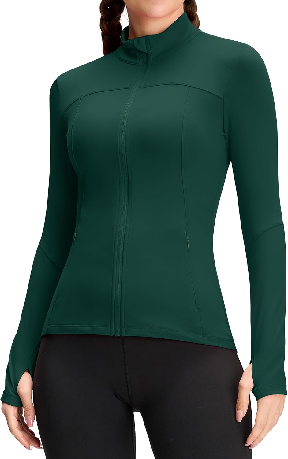 QUEENIEKE Womens Running Jackets for Yoga and Workout Activities