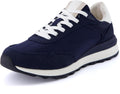 CUSHIONAIRE Women's Kicks Lace Up Nylon Sneaker - Comfort Foam Fit day