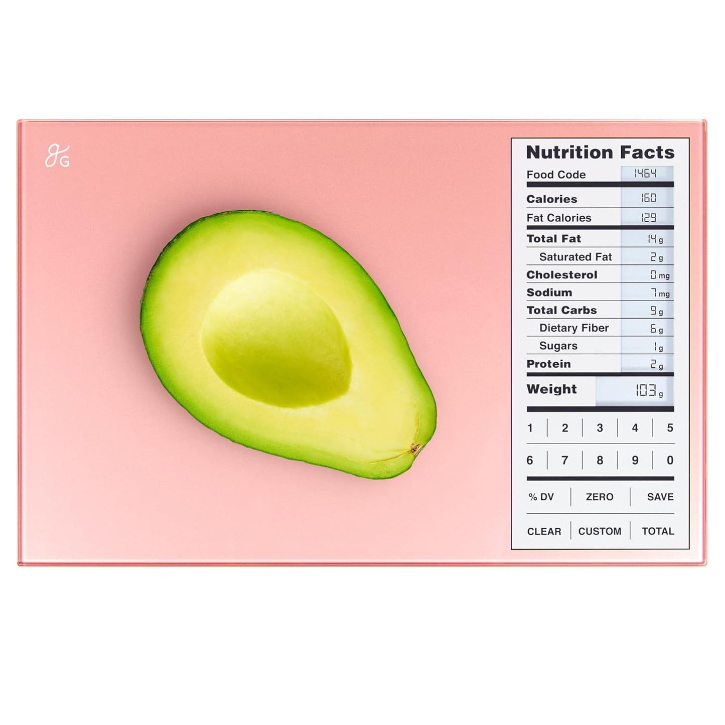 Greater Goods Nutrition Scale for Precision Weighing and Meal Prep