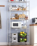 Storage Shelves 5 Tier Shelf Organizer - Heavy Duty Wire Unit