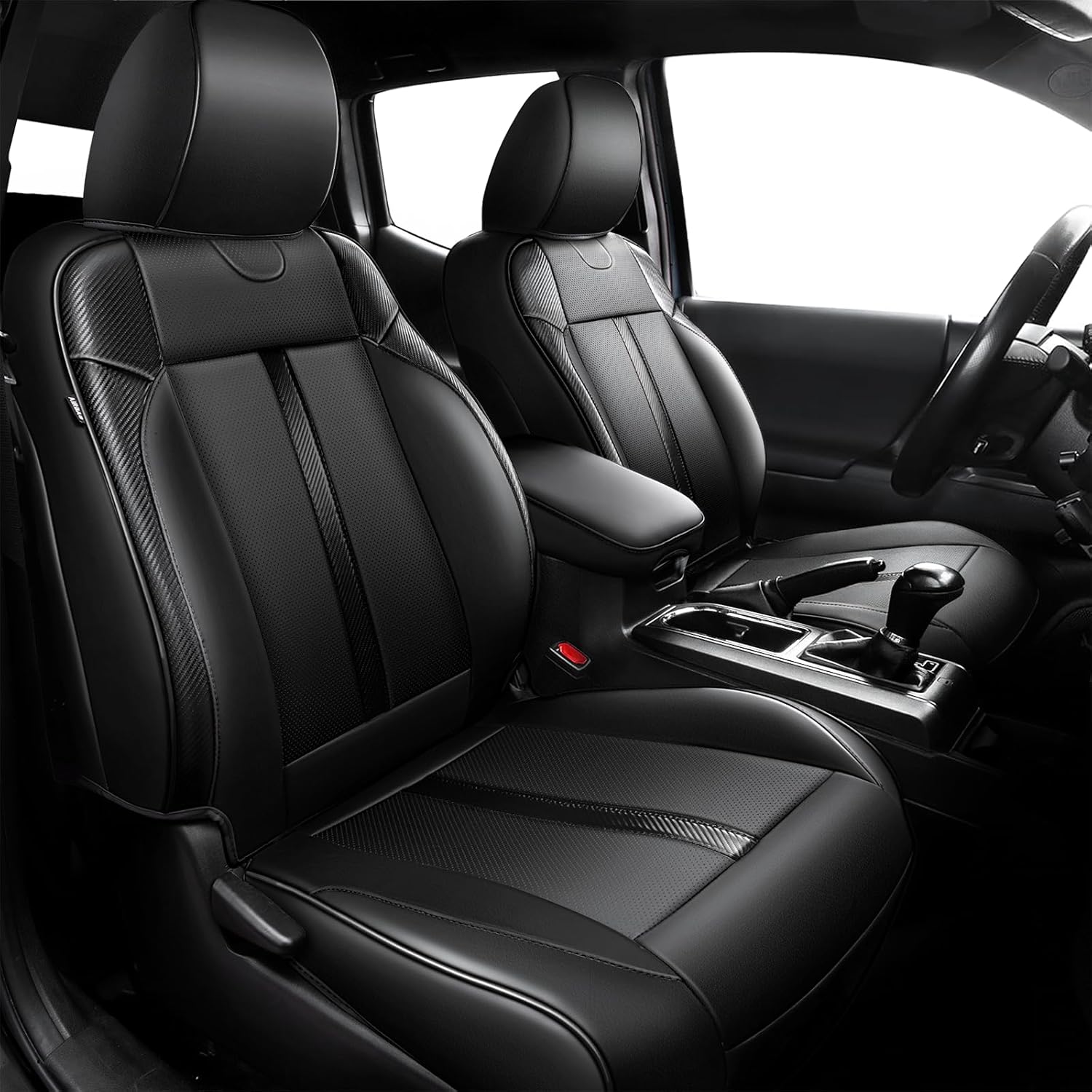 Leather Seat Covers Custom Fit for Tacoma Gen 3rd Crew Cab