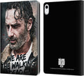 iPad 10.9 2022/2025 Leather Wallet Case - TWD Rick Grimes Quote