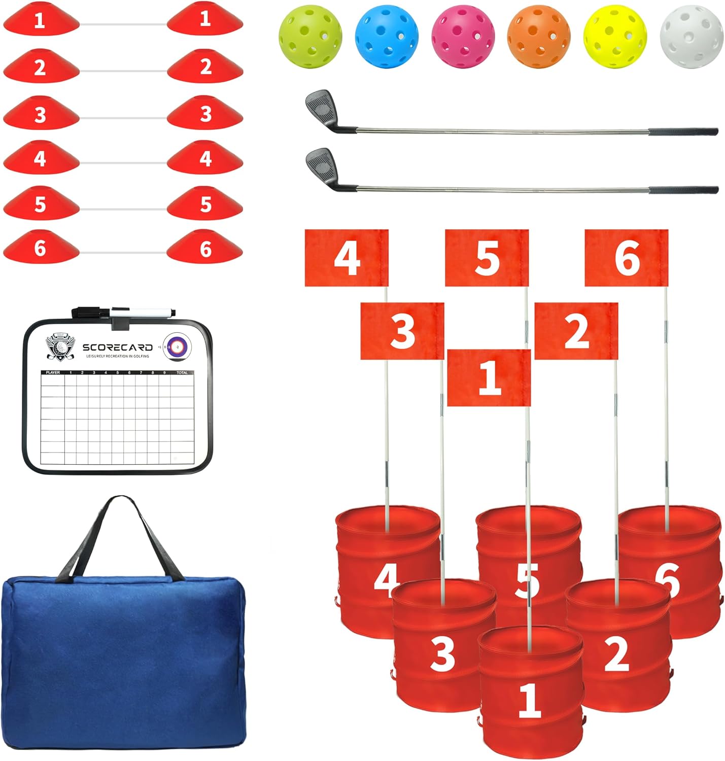 Golf Bucket Yard Game Set - Fun for All!