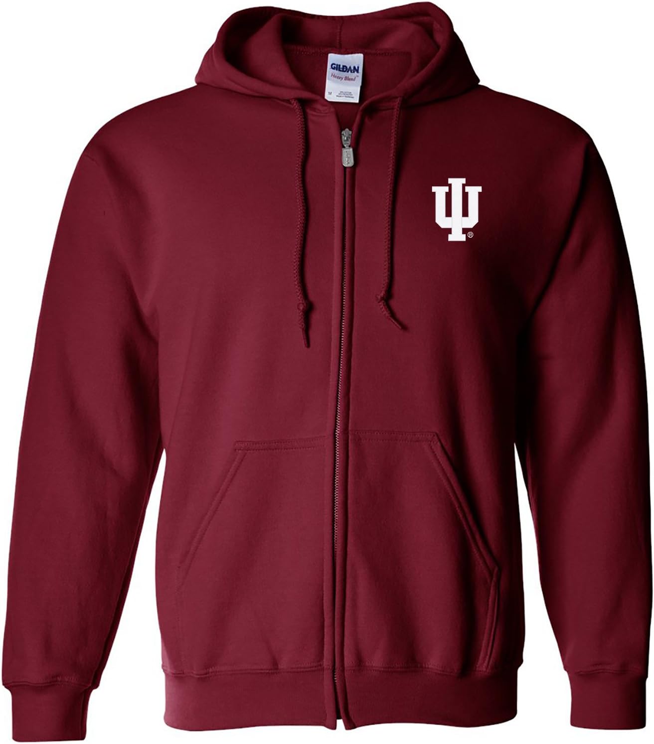 NCAA Primary Logo Full Zip Hoodie for College Fans and Students