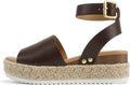 Women Soda Topic Ankle Strap Espadrilles Flatform Wedge Sandal