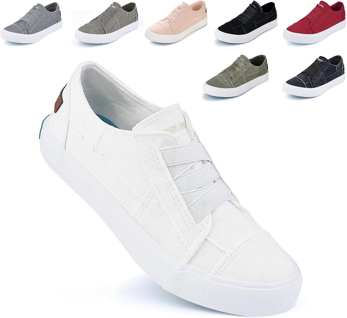 Stylish Slip On Sneakers for Women - Comfortable Casual Flats