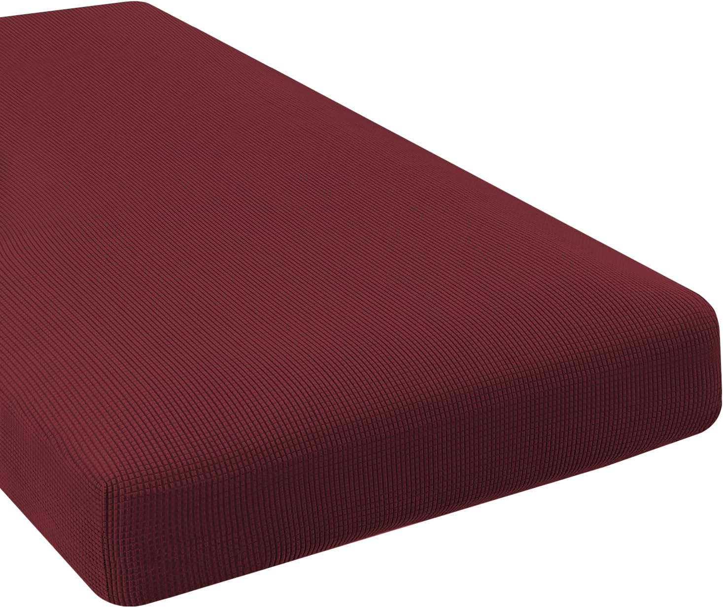 H.VERSAILTEX Super Stretch Chaise Cover for L Shaped Sofa