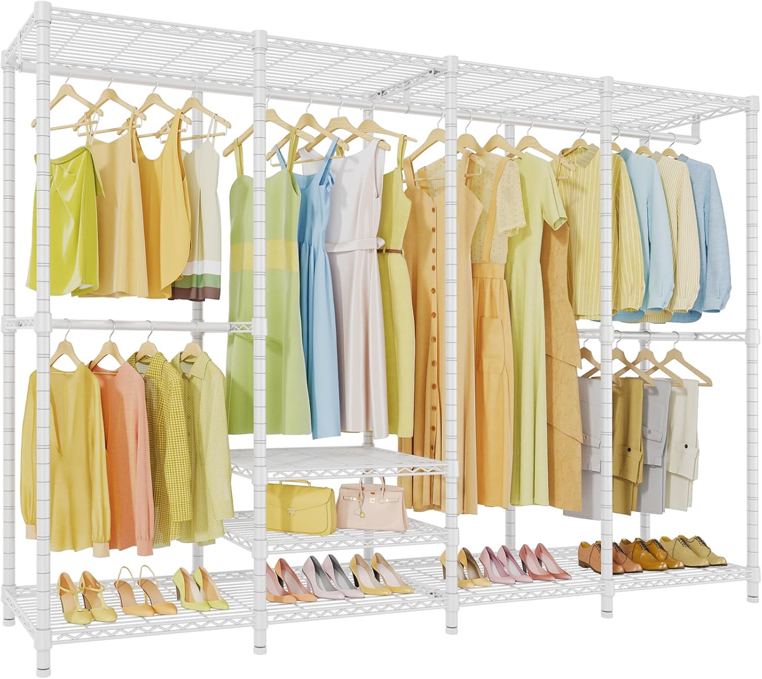 VIPEK V40 Plus Extra Large Clothes Rack for Heavy Duty Use