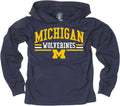 Youth Boys College Team Hooded Long Sleeve T-Shirt - Comfortable Fit