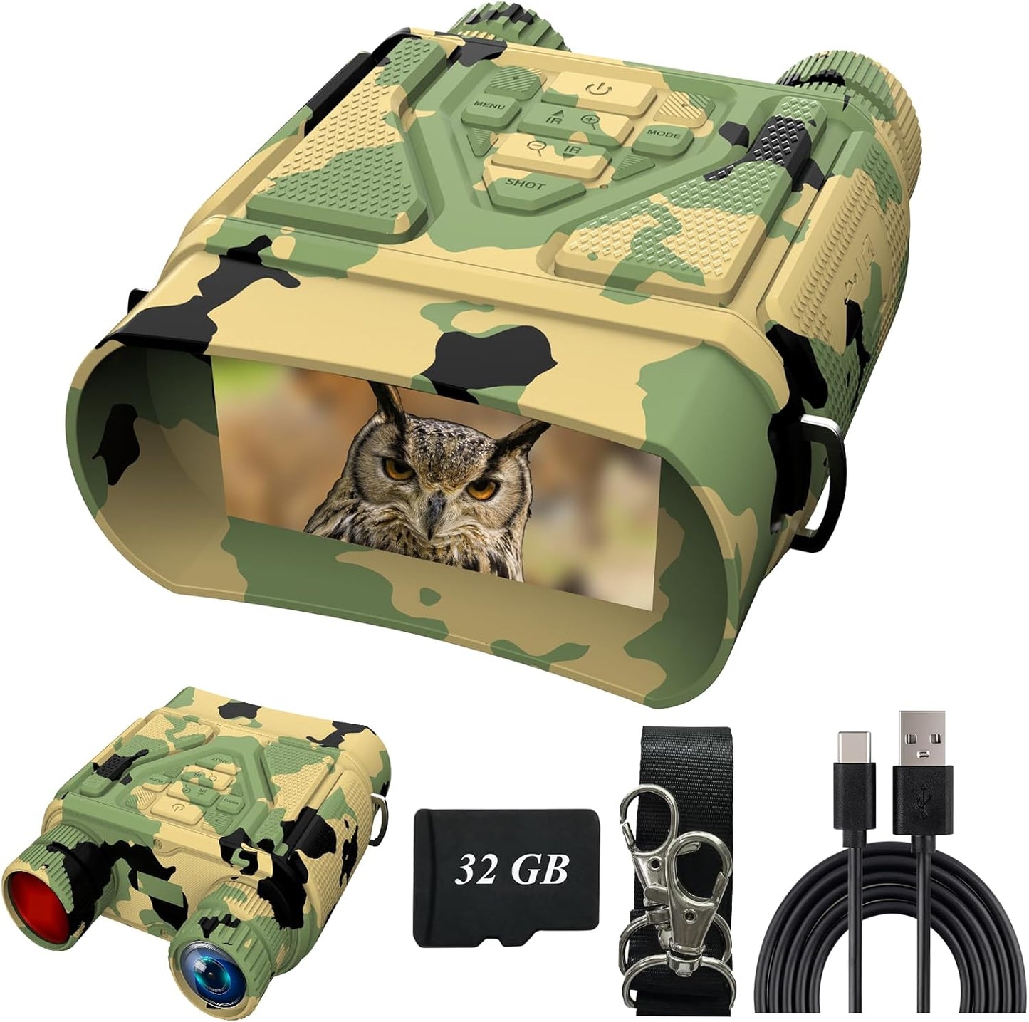 Night Vision Goggles by sxjyicam - Perfect for Hunting & Camping