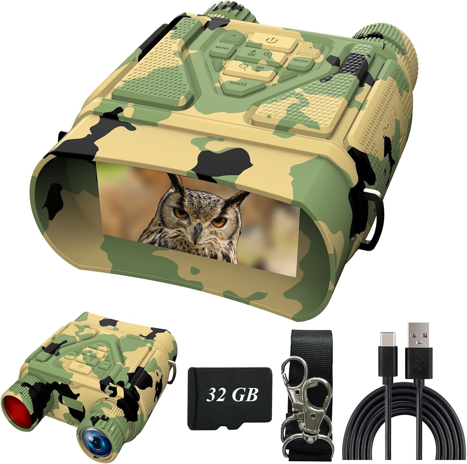 Night Vision Goggles by sxjyicam - Perfect for Hunting & Camping