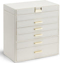 Vlando 6 Layer Large Jewelry Box Organizer - Spacious Storage