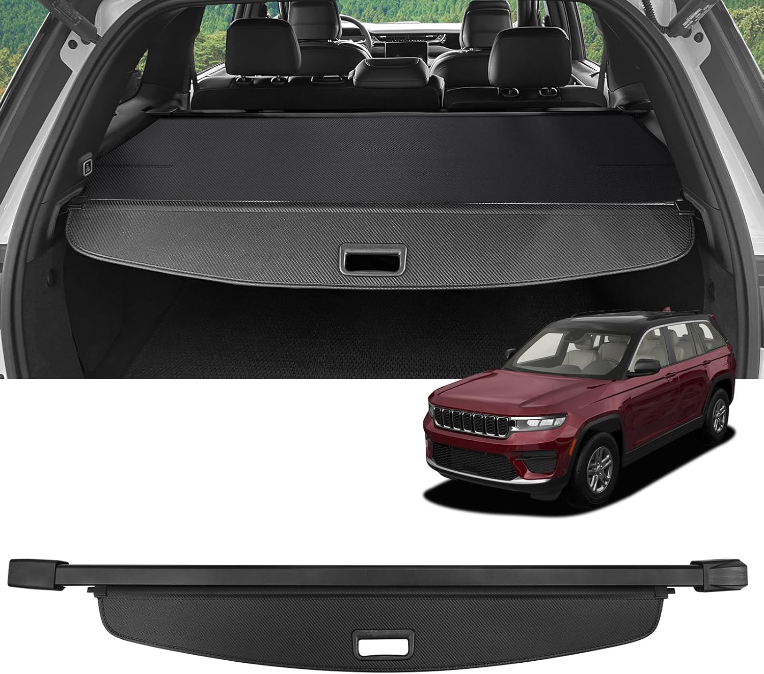 Cargo Cover for Jeep Grand Cherokee 2022-2025 - Privacy Shield
