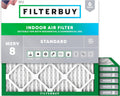 Filterbuy 17x17x1 Air Filter MERV 8 Essential Dust & Allergy Defense