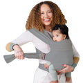 Simple Wrap Baby Wrap Carrier - Easy, Ergonomic Sling for 13-28 lbs